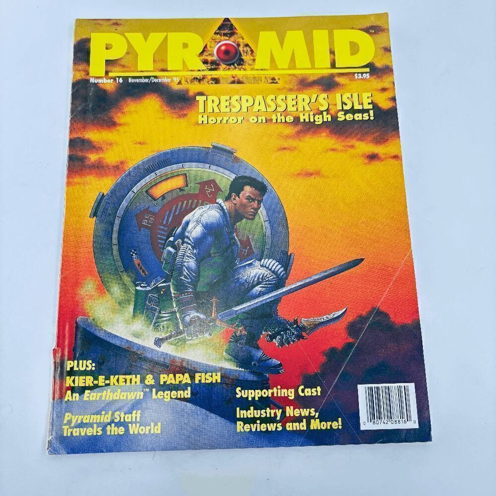Pyramid Magazine, Number 16 Steve Jackson Games November December 1995‎